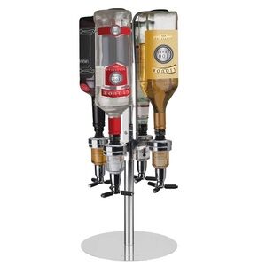 Rotating Liquor Dispenser with Chrome Finish Can be ceiling Mounted or Wall